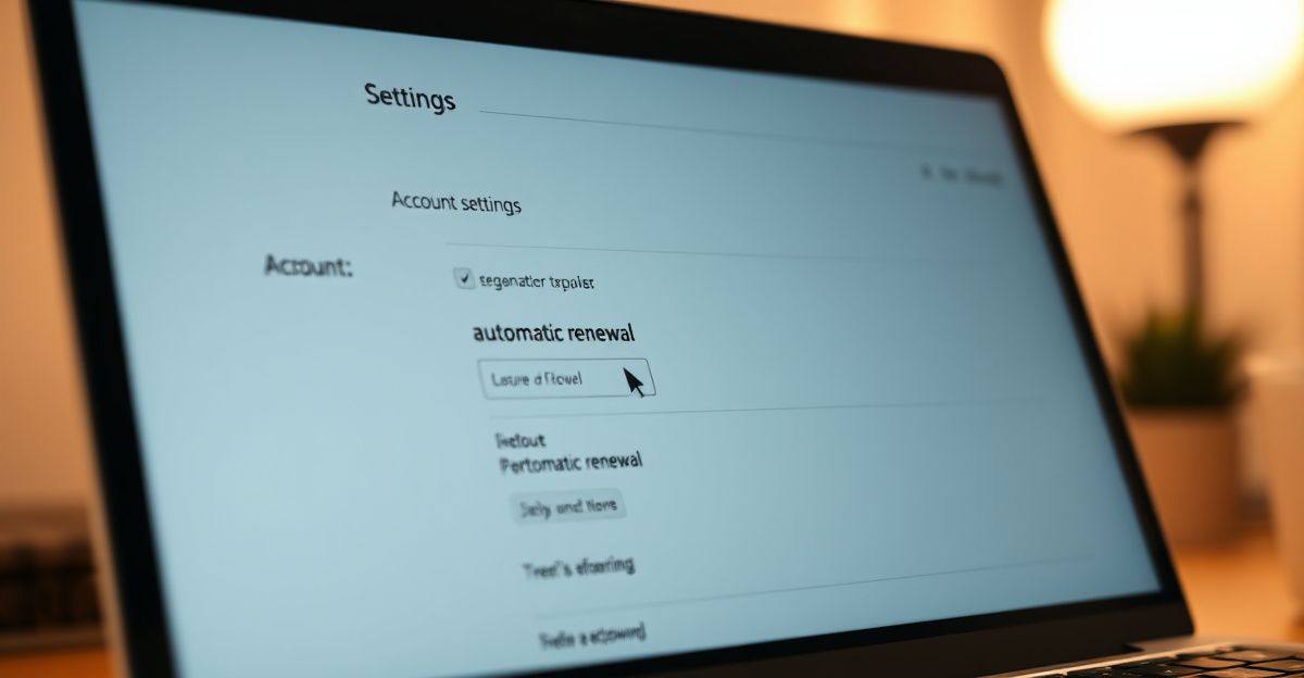 Stap voor stap de automatische verlenging stoppen